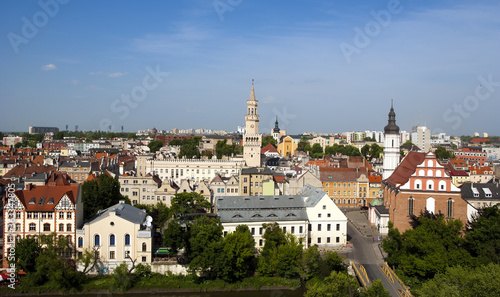 opole city in silesia, poland