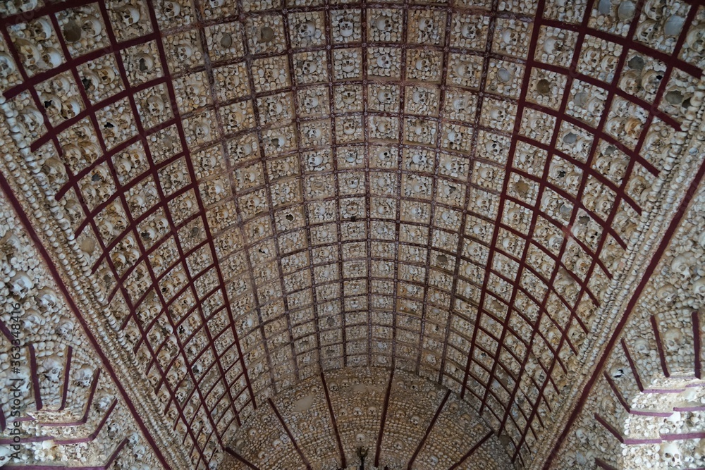 Bones Chapel, Faro, Portugal - ceiling