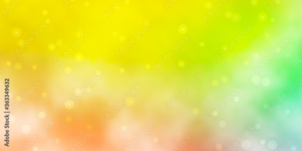 Light Green, Red vector layout with bright stars. Shining colorful illustration with small and big stars. Pattern for new year ad, booklets. Light Green, Red vector layout with bright stars. Shining colorful illustration with small and big stars. Pattern for new year ad, booklets.