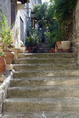 Treppe in Les Baux-de-Provence