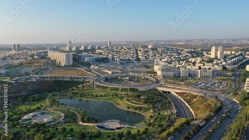 Modiin City Landscape at sunset, aerial view..israel
Drone,aerial,summer,july,2020