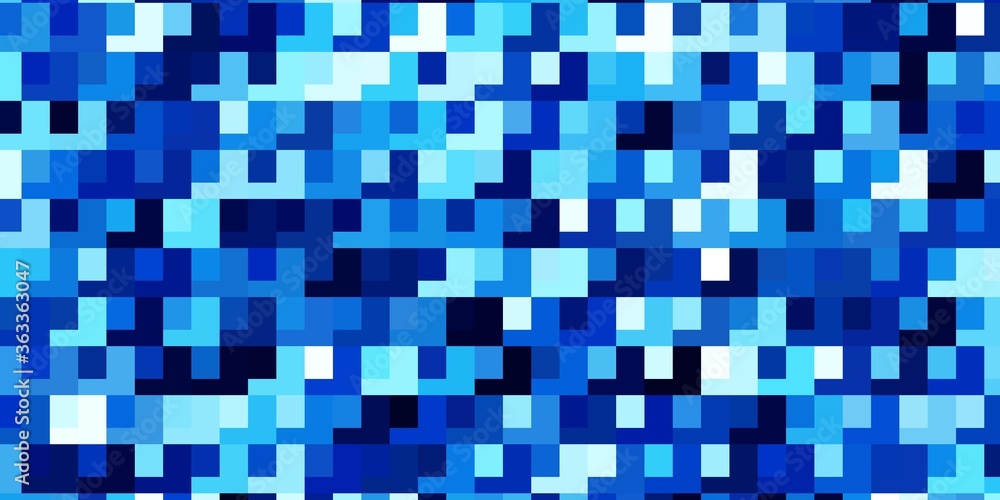 Light BLUE vector template in rectangles. Rectangles with colorful gradient on abstract background. Pattern for business booklets, leaflets Light BLUE vector template in rectangles. Rectangles with colorful gradient on abstract background. Pattern for business booklets, leaflets