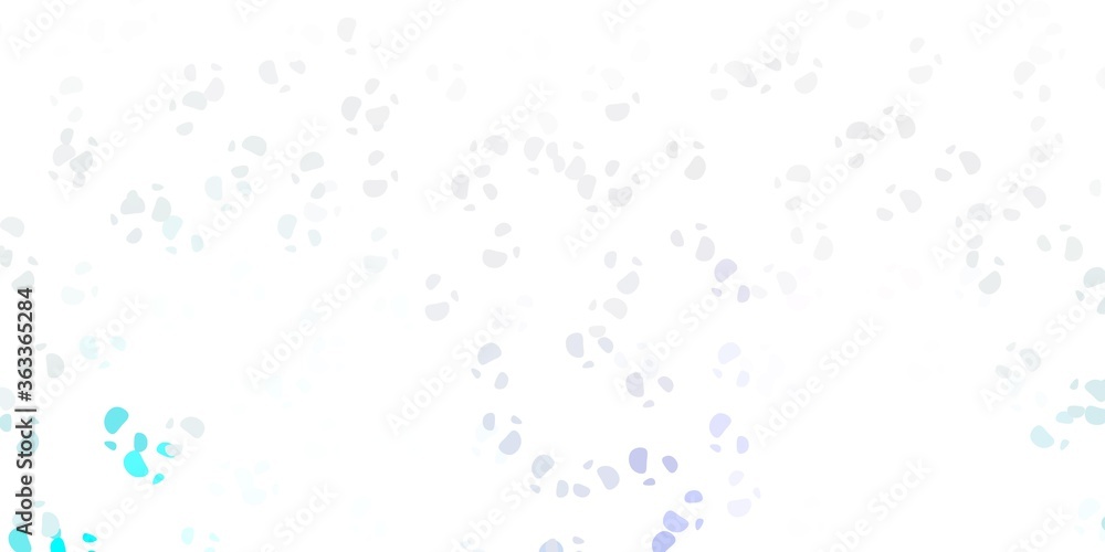 Light pink, blue vector backdrop with chaotic shapes. Light pink, blue vector backdrop with chaotic shapes.