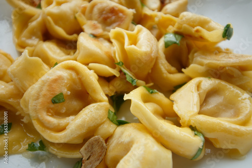 Italian pasta food tortellini