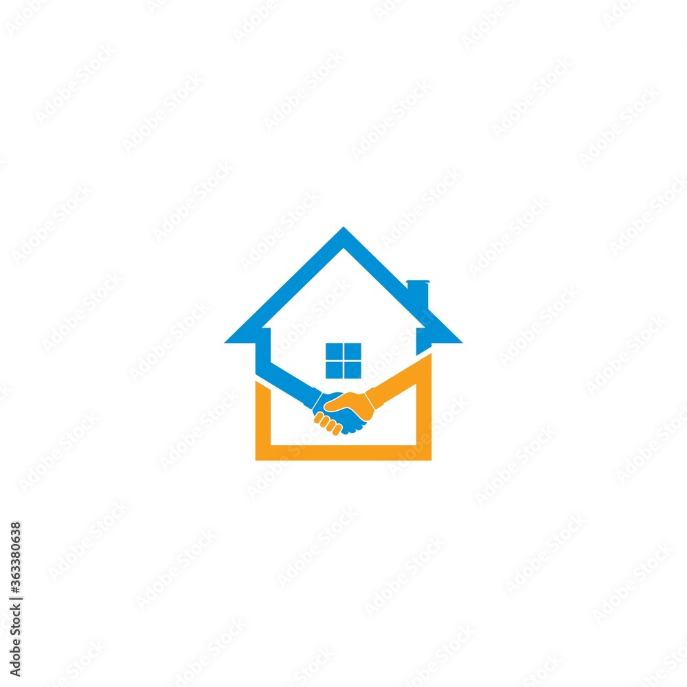 deal home logo vector icon template deal home logo vector icon template