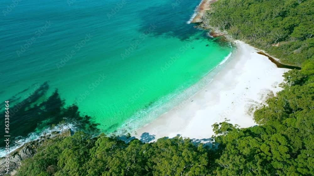 Aerial View of Tropical Beach Aerial View of Tropical Beach