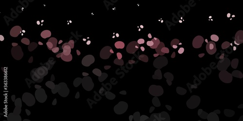 Dark gray vector pattern with abstract shapes.