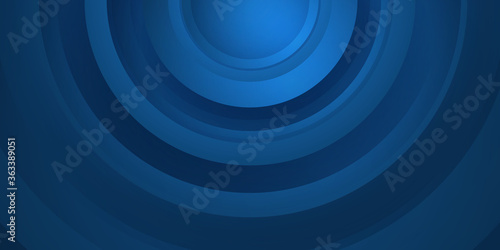 Modern Blue Circle Presentation Background with business and corporate concept