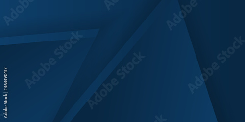 Abstract modern blue triangle diagonal overlap background