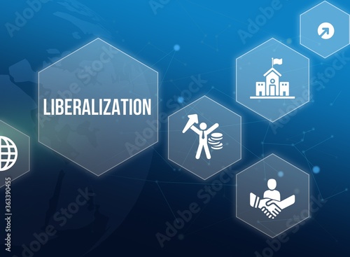 Tableau sur toile liberalization