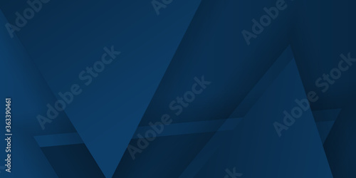 Abstract Blue Presentation Triangle Background