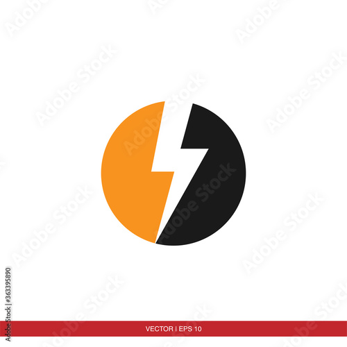 Lighting electric power energy icon vector Free Download Lighting electric power energy icon vector - GFXLoad