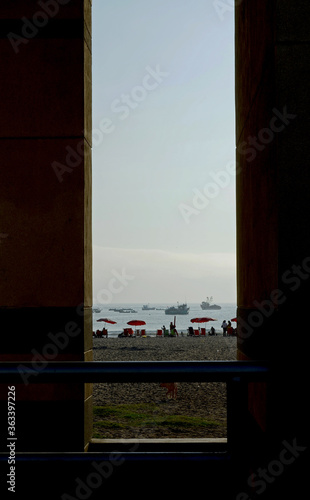 ocean view of lima peru
