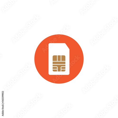 simcard icon vector illustration