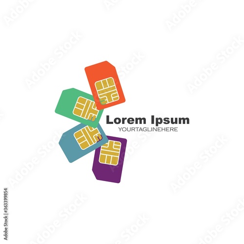 simcard icon vector illustration