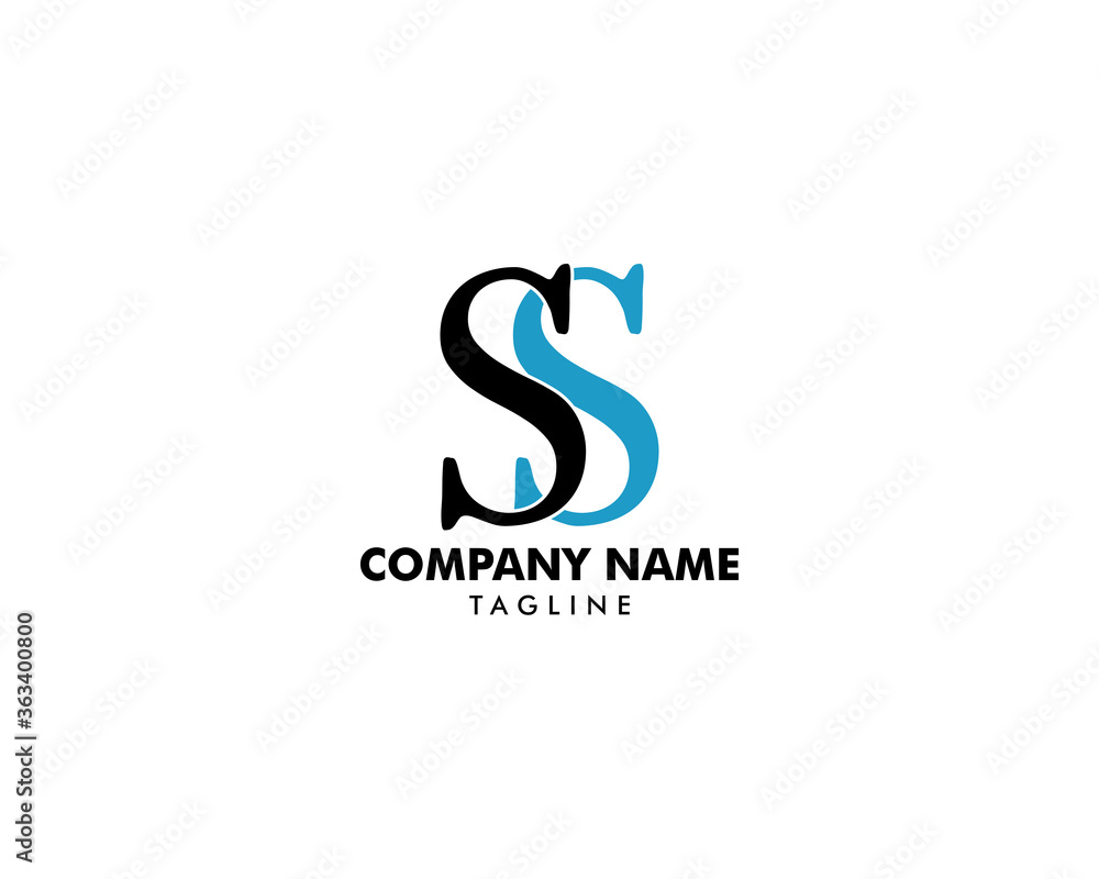 Initial Letter SS Logo Template Design Initial Letter SS Logo Template Design