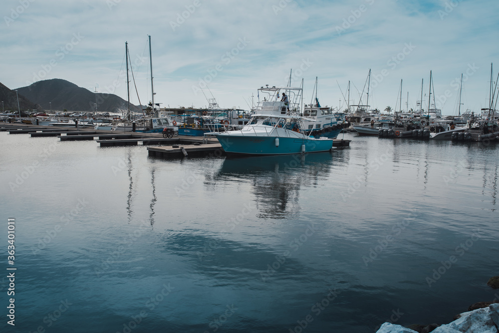 Fototapeta premium boats in cartagena