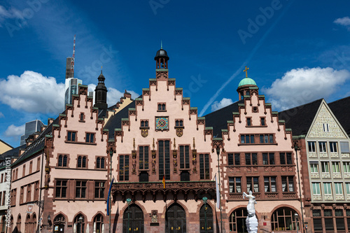 View to city hall in Frankfurt