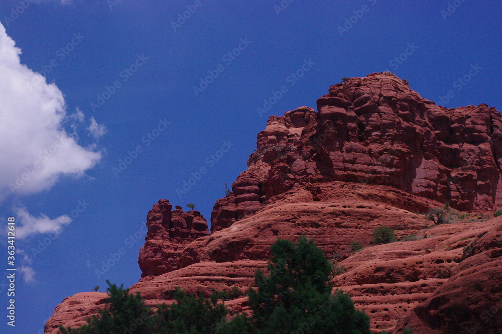 Red rock in Sedona, Arizona, US