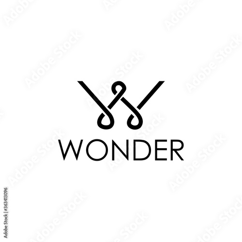 Wonder Logo Vector and W Letter