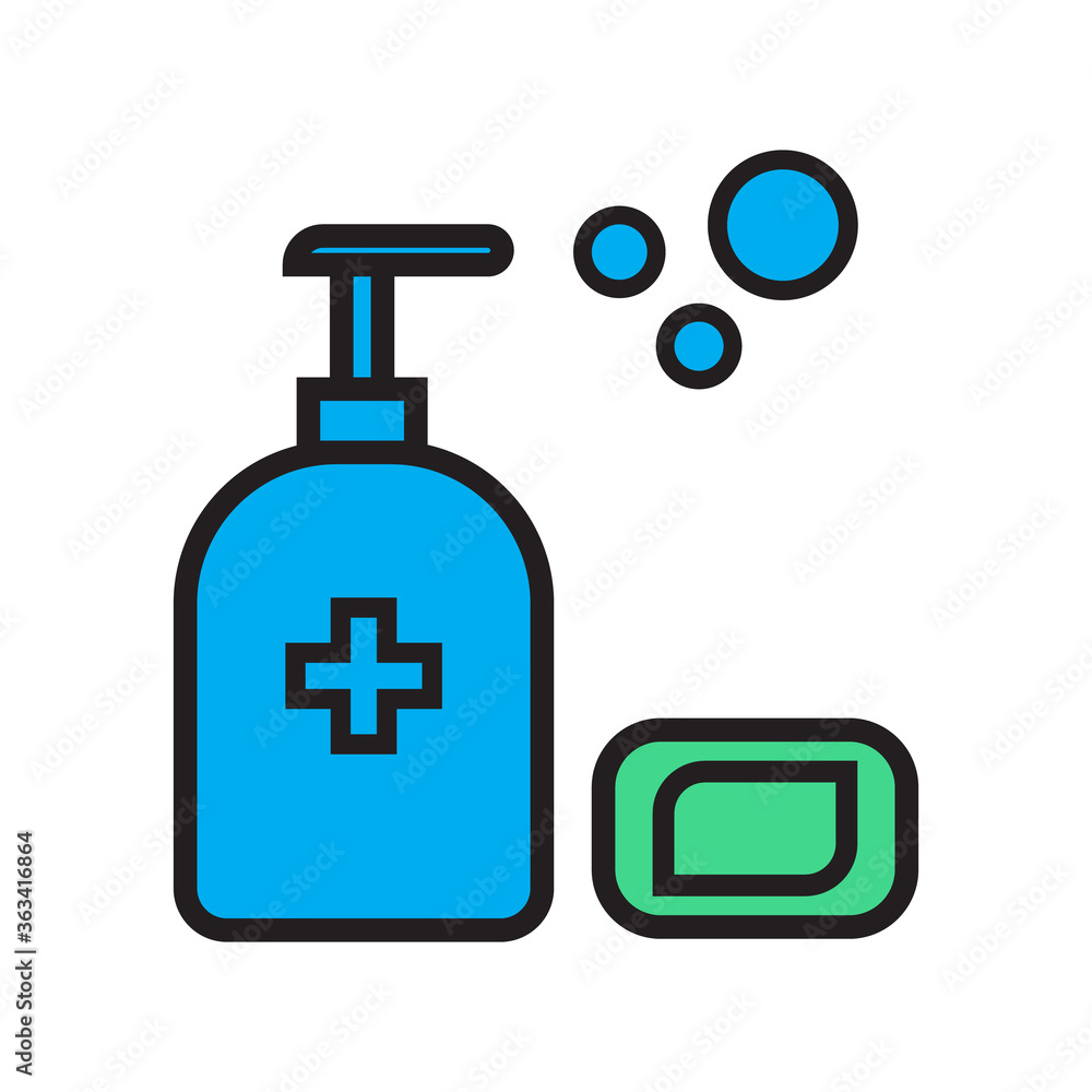 Vector illustration of hand sanitizer design, soap, hand washing, cleaning. Vector illustration of hand sanitizer design, soap, hand washing, cleaning.