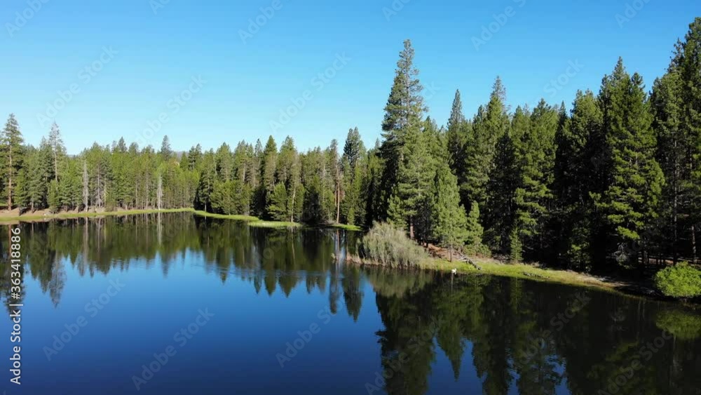Beautiful Antelope Lake California Aerial Drone Beautiful Antelope Lake California Aerial Drone