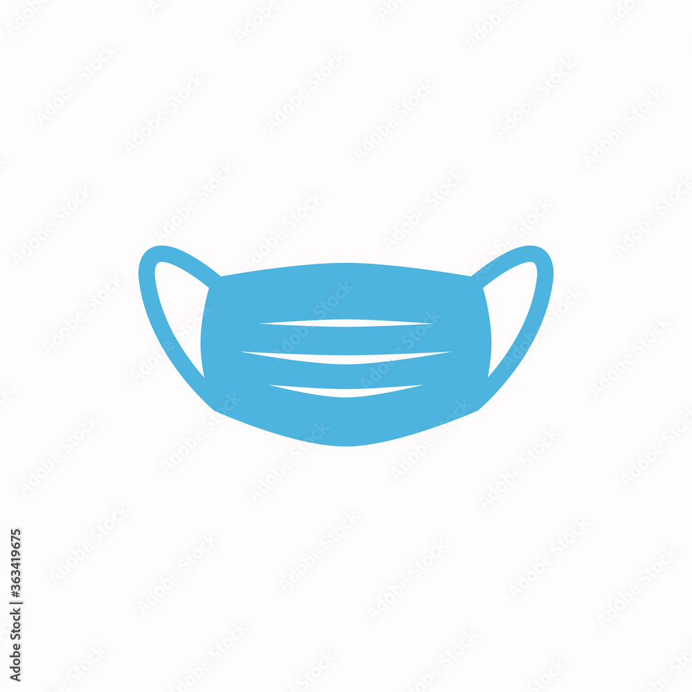 medical face mask flat icon vector logo design trendy medical face mask flat icon vector logo design trendy