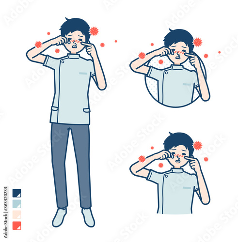 simple nurse man_hay fever