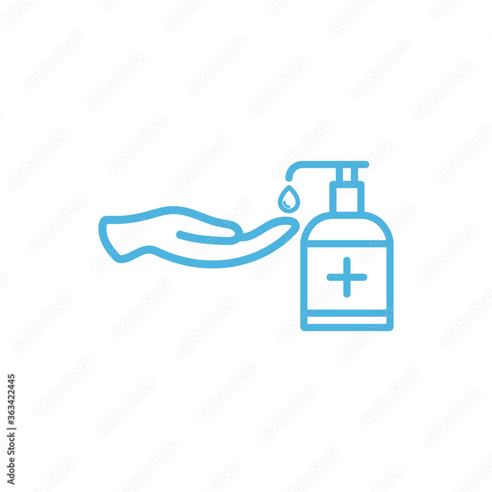 hand sanitizer bottle icon flat vector logo design trendy hand sanitizer bottle icon flat vector logo design trendy