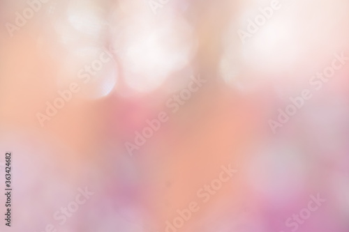 Bokeh, blur from glass and curtains in a room, Bangkok, Thailand.