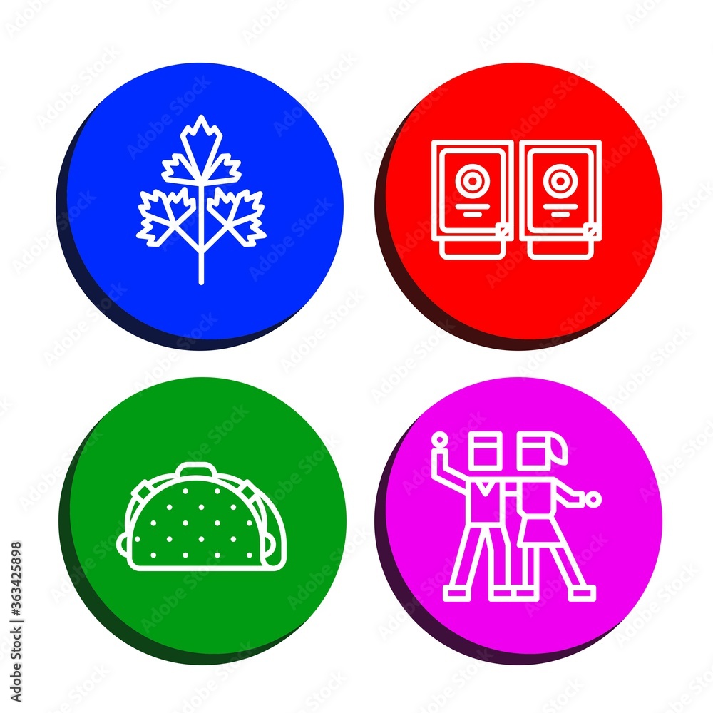 spicy icon set spicy icon set