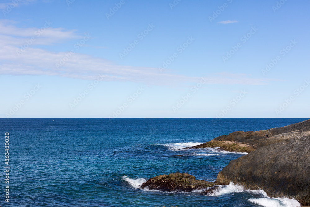 the coast of the atlantic ocean