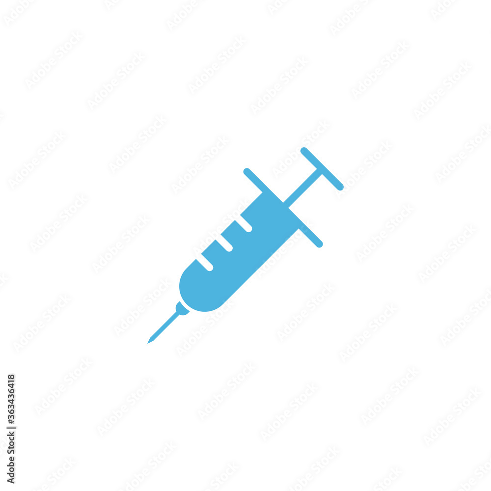 injection syringe flat icon vector logo design trendy injection syringe flat icon vector logo design trendy