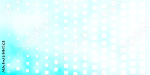 Light BLUE vector template with rectangles. New abstract illustration with rectangular shapes. Modern template for your landing page.