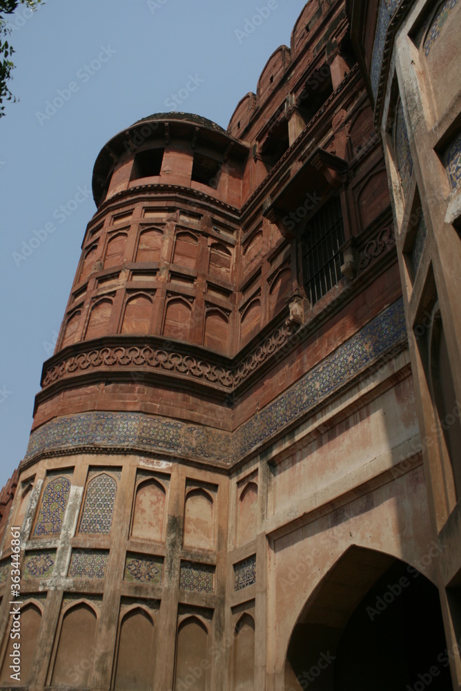 old brick building in the city