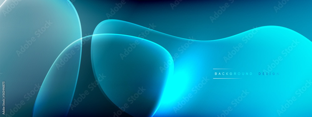 Vector abstract background - liquid bubble shapes on fluid gradient with shadows and light effects. Shiny design template for text Vector abstract background - liquid bubble shapes on fluid gradient with shadows and light effects. Shiny design template for text