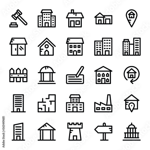 Real Estate Vector Icons 2