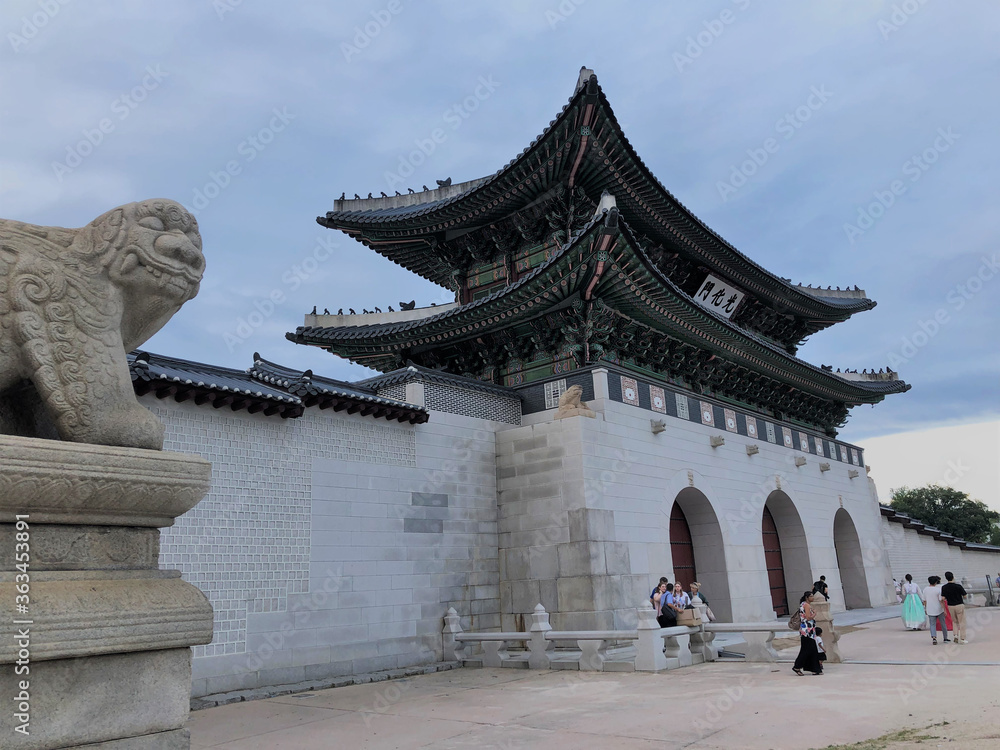 Naklejka premium Gwanghwamun seoul