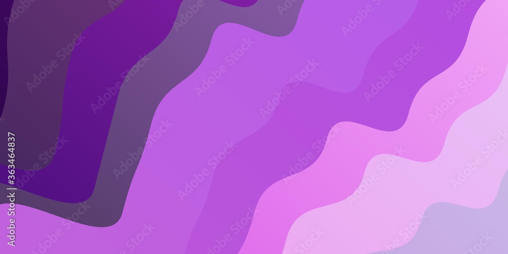 Light Purple, Pink vector pattern with curved lines. Abstract gradient illustration with wry lines. Template for cellphones. Light Purple, Pink vector pattern with curved lines. Abstract gradient illustration with wry lines. Template for cellphones.