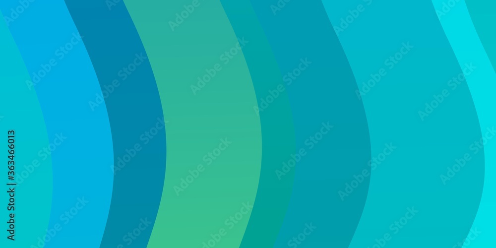 Light Blue, Green vector template with lines. Illustration in halftone style with gradient curves. Pattern for booklets, leaflets. Light Blue, Green vector template with lines. Illustration in halftone style with gradient curves. Pattern for booklets, leaflets.