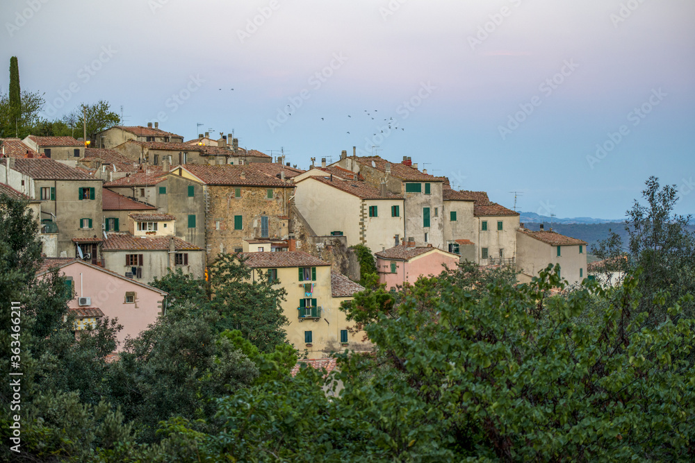 Village en Toscane