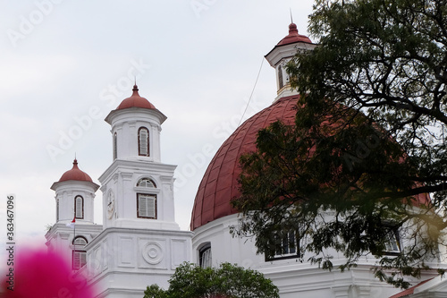 Historical Blendug Church or Immanuel Church in 