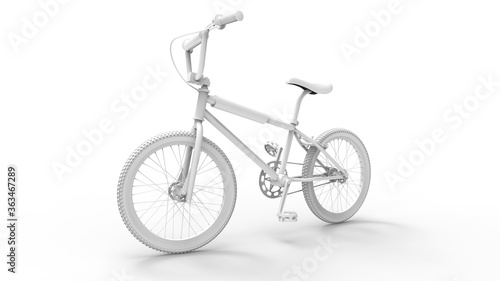 Leinwand Poster BMX Bike - 3D rendering