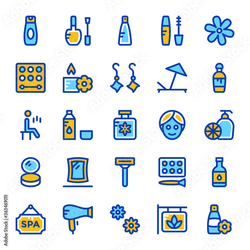 Beauty and SPA Vector Icons 3