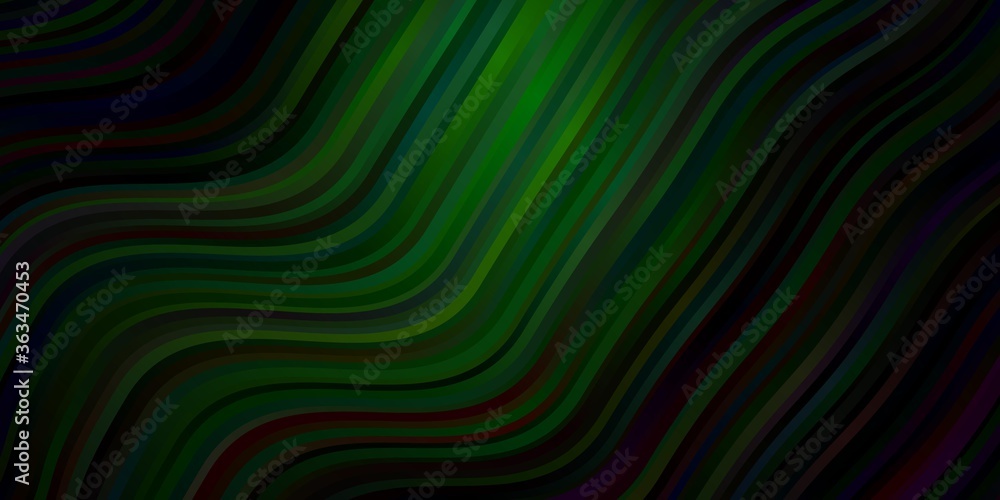 Dark Blue, Green vector pattern with curved lines. Colorful illustration with curved lines. Pattern for websites, landing pages. Dark Blue, Green vector pattern with curved lines. Colorful illustration with curved lines. Pattern for websites, landing pages.