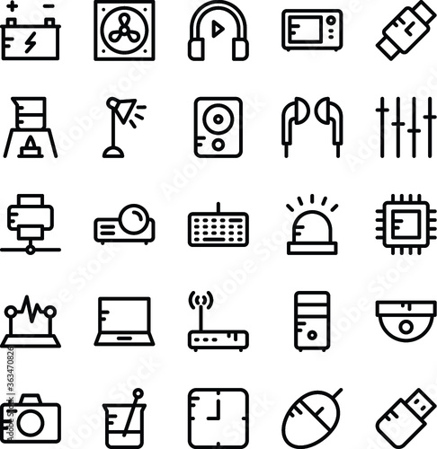 Science and Technology Vector Icons 4