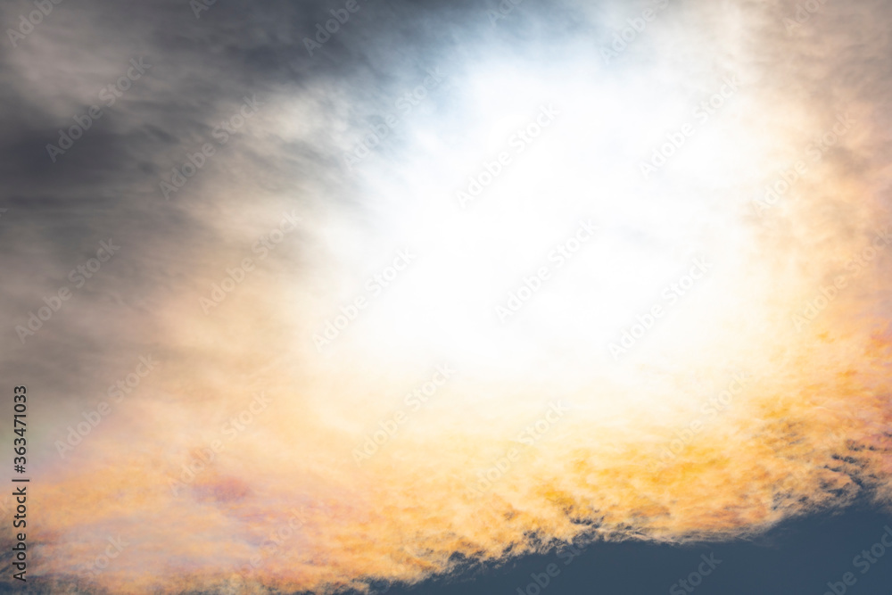 Obraz premium 青空に浮かぶ雲