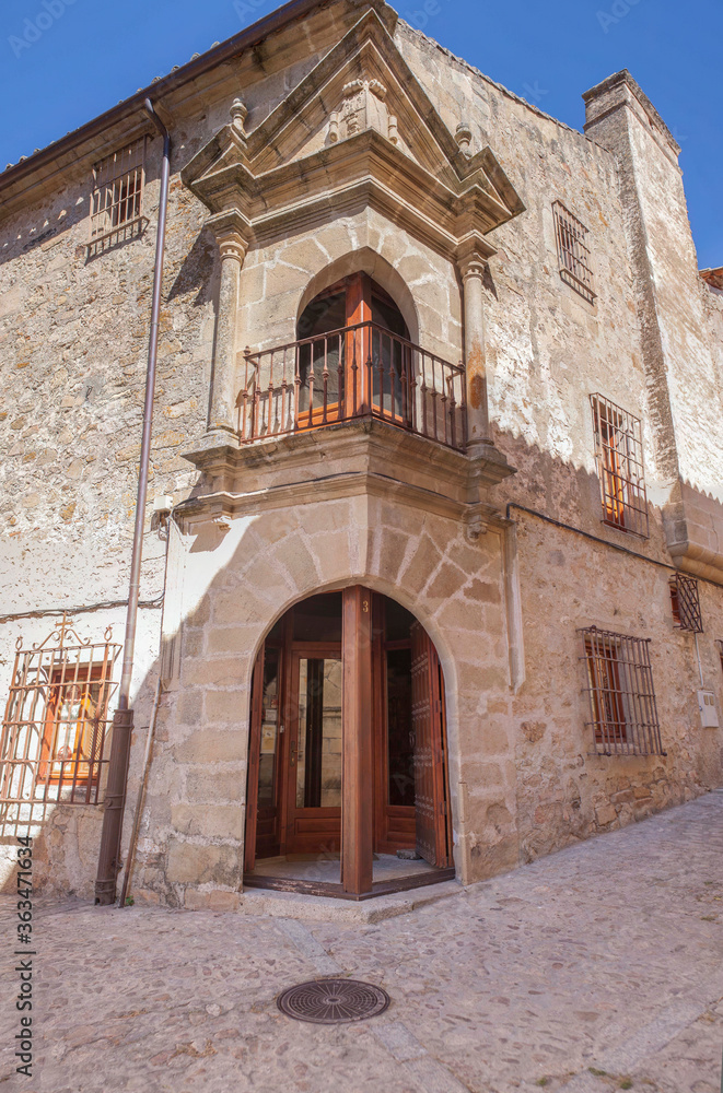 Chaves Calderon Mendoza Palace, Trujillo, Extremadura, Spain