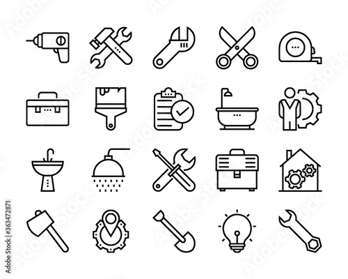 Tools and Construction Vector Icons 5