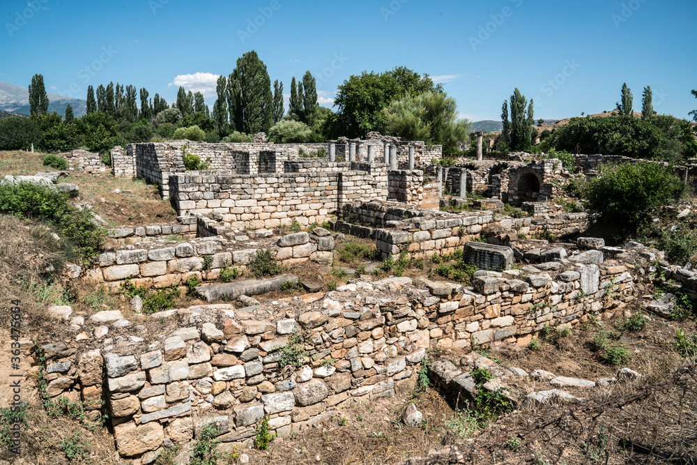 Afrodisias Ancient city.  (Aphrodisias). The common name of many ancient cities dedicated to the goddess Aphrodite. The most famous of cities called Aphrodisias. Karacasu - Aydın, TURKEY